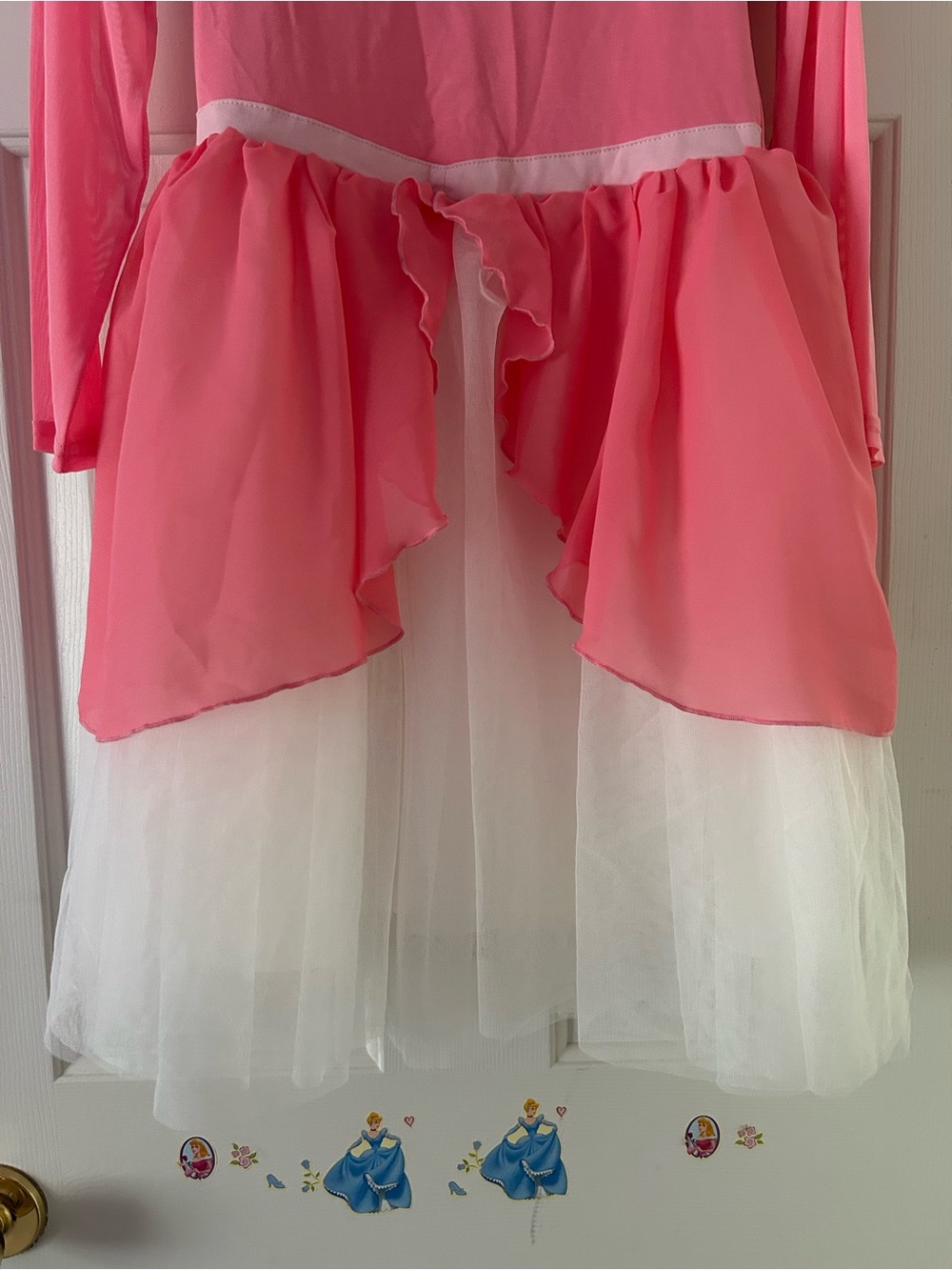 Taylor Joelle pink sea princess tutu dress size 12 human Ariel inspired disney - Picture 3 of 7